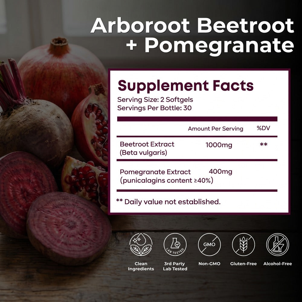 Arboroot Beetroot + Pomegranate