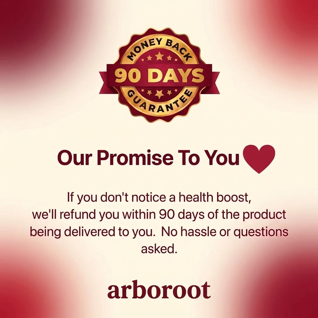 Arboroot Tart Cherry guarantee