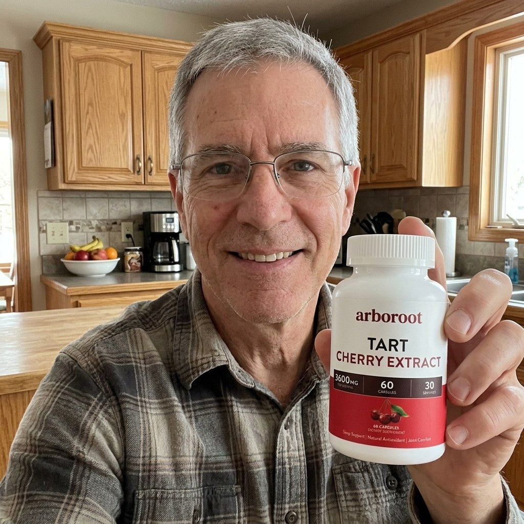 Arboroot customer with Tart Cherry Extract