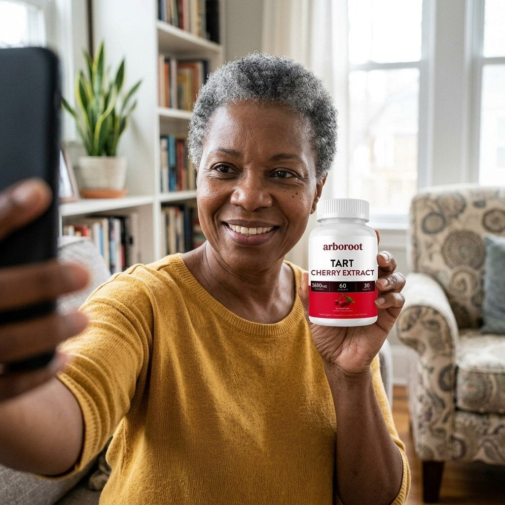 Arboroot customer with Tart Cherry Extract