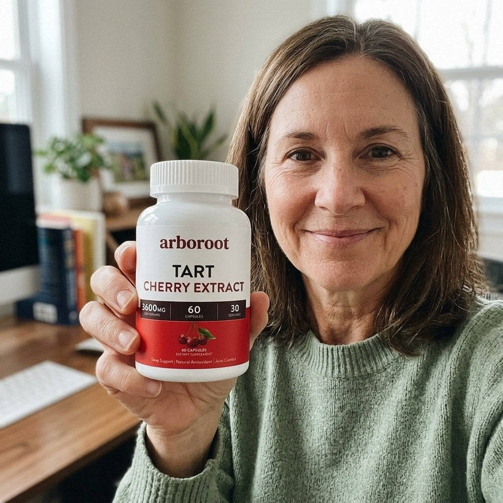 Arboroot customer with Tart Cherry Extract
