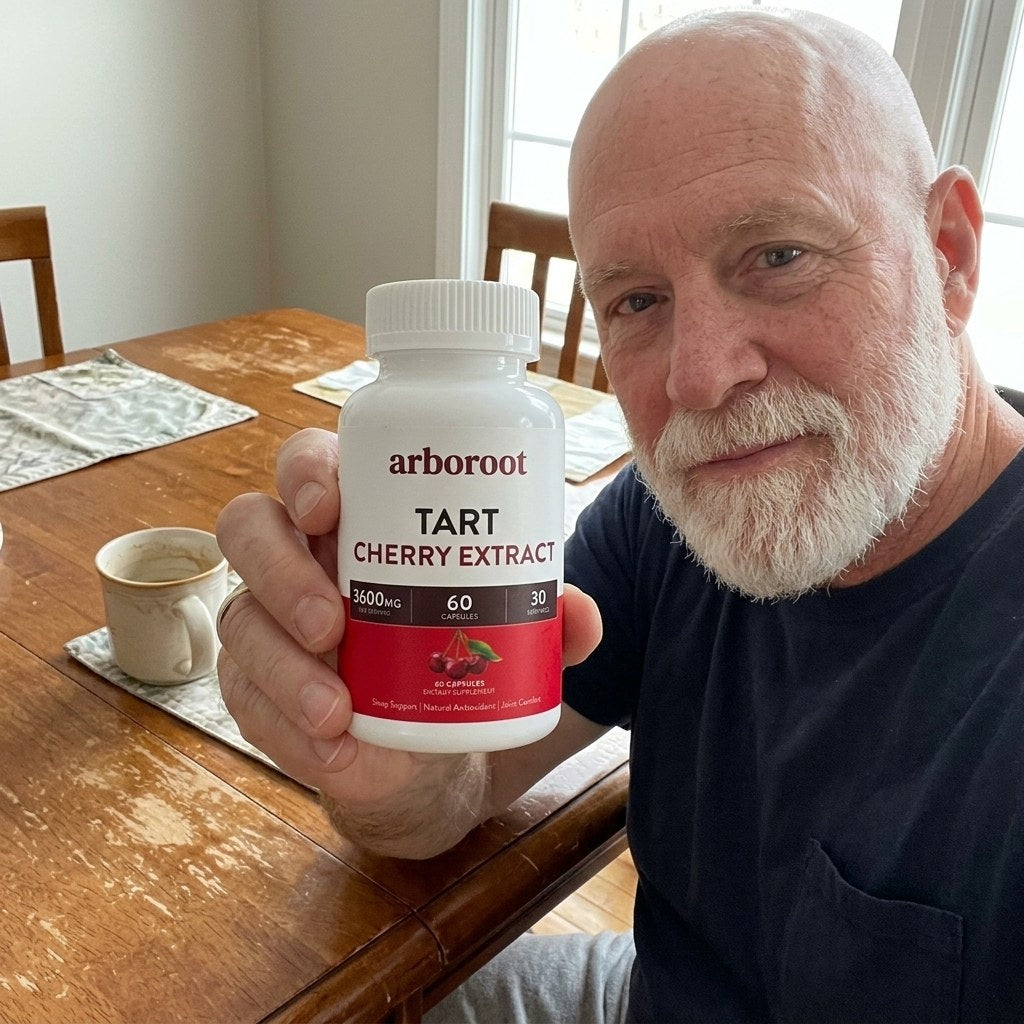 Arboroot customer with Tart Cherry Extract