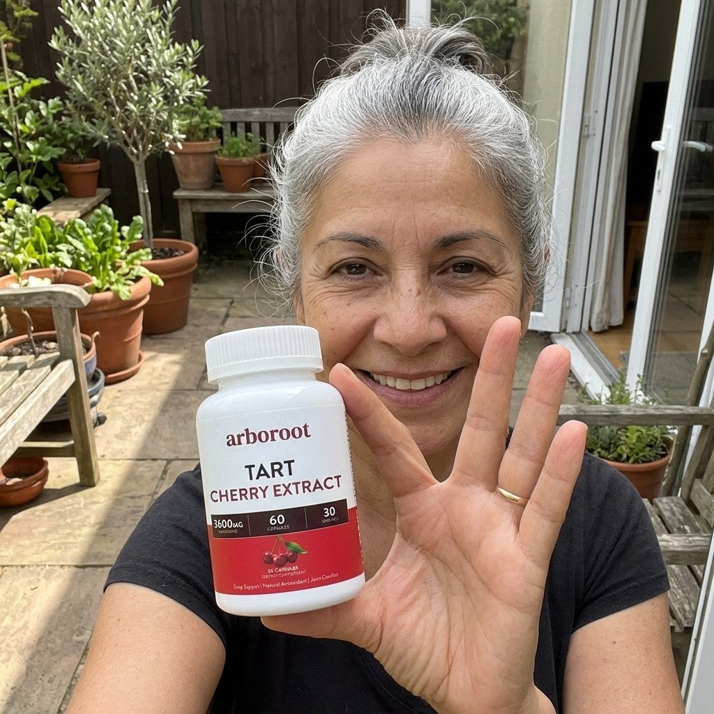 Arboroot customer with Tart Cherry Extract