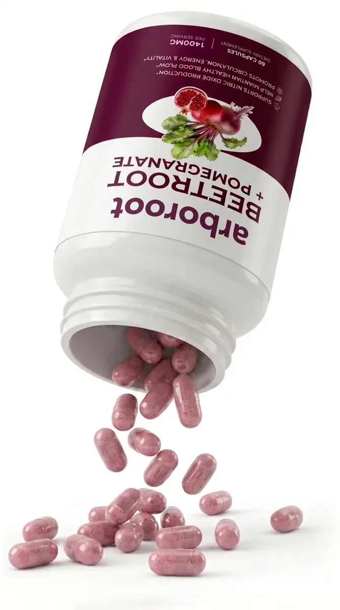 Beetroot + Pomegranate capsules